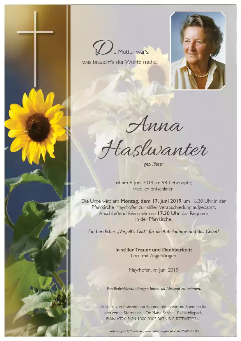 Parte von Anna Haslwanter